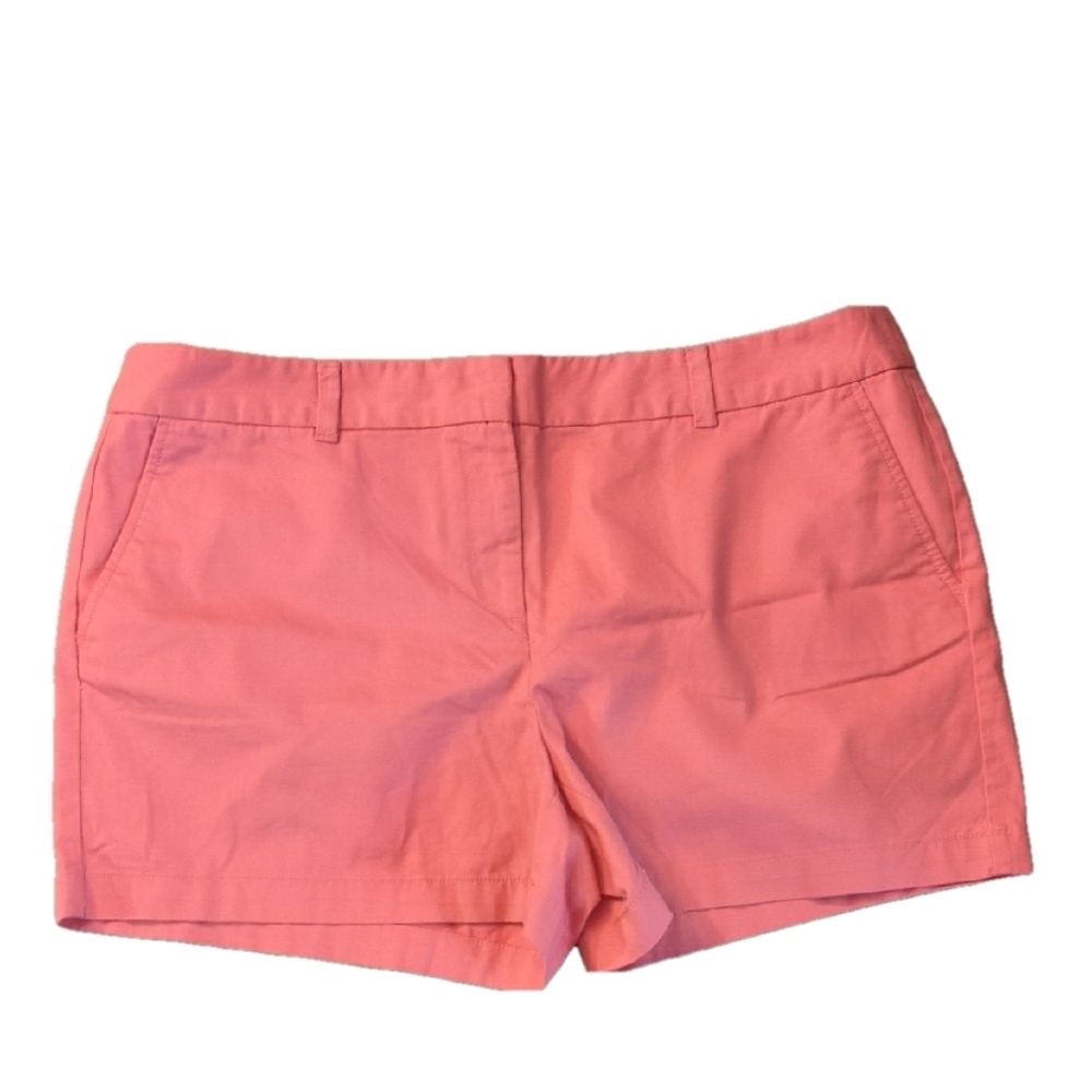Loft Pink Chino Shorts Size 14